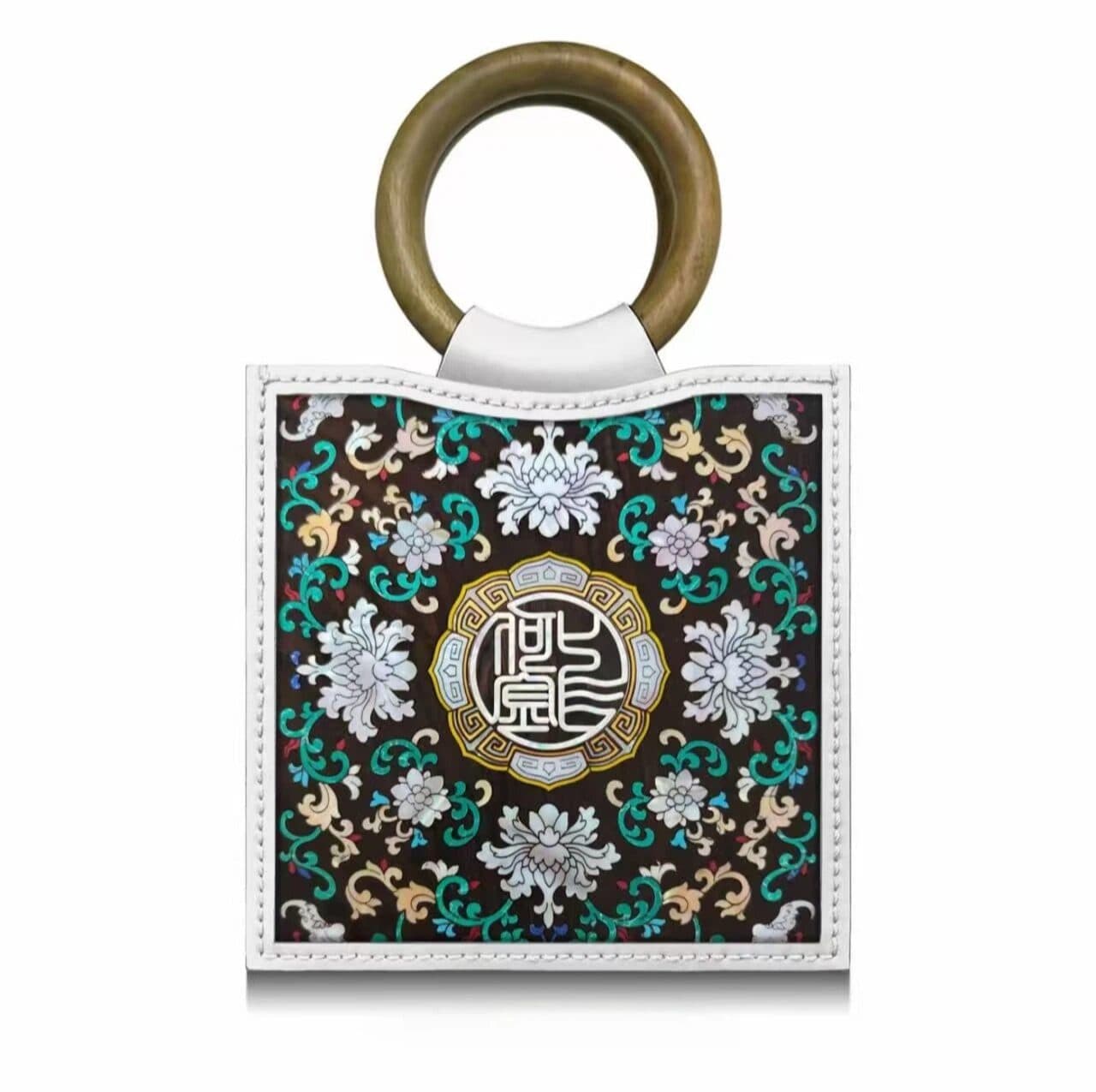 Mother-of-pearl handbag Main view